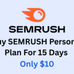 SEMRUSH Personal Plan - 15 Days